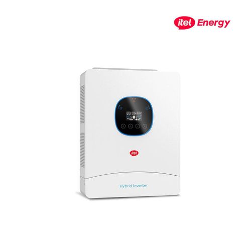 itel Energy 4kW Hybrid Solar Inverter – Powers ACs, Fridges & TVs (24V, IP54 Rated)